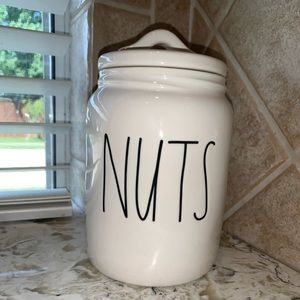Rae Dunn Baby NUTS Canister